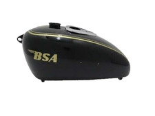 BSA M20/21 DLXM22/M23/24 Black Painted Golden Lining Petrol Tank Steel |Fit For