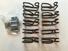 Metal Cable Management Rings - 10 Pack - w/ Mounting Hardware for Server Rack