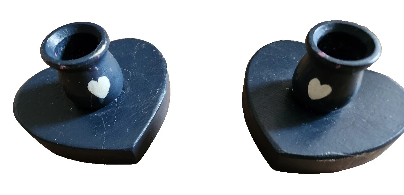 Handmade Corazón Vela Candelabros