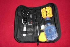 Watch Repair Kit Case Opener Misc. Tools in Case