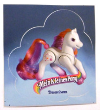 Werbe-Aufkleber Mein kleines Pony Traumherz Spielzeug My little Pony 80er