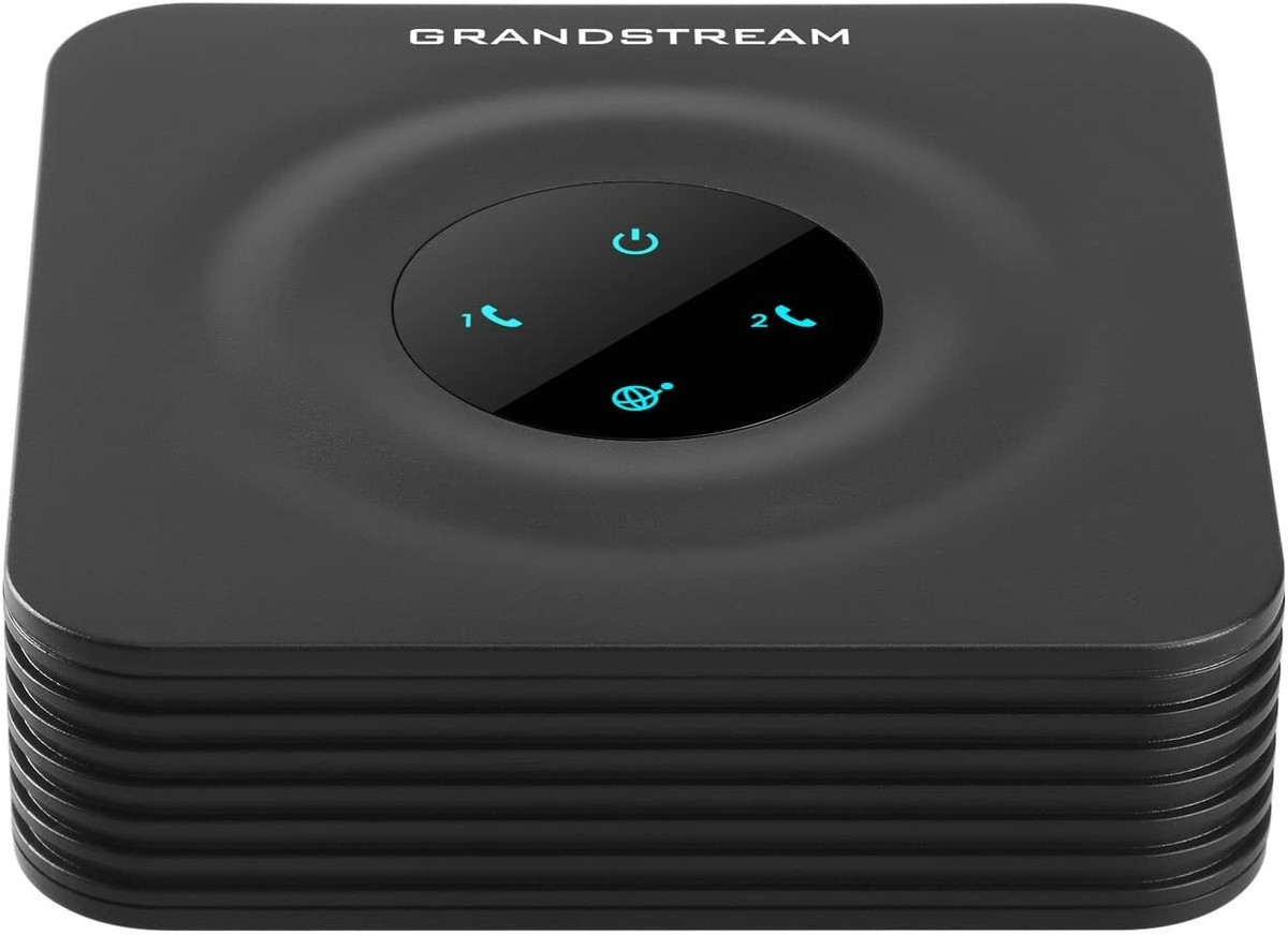 VoIP ATA Grandstream HT702 2-Port Analog Telephone Adapter (ATA) - For ...