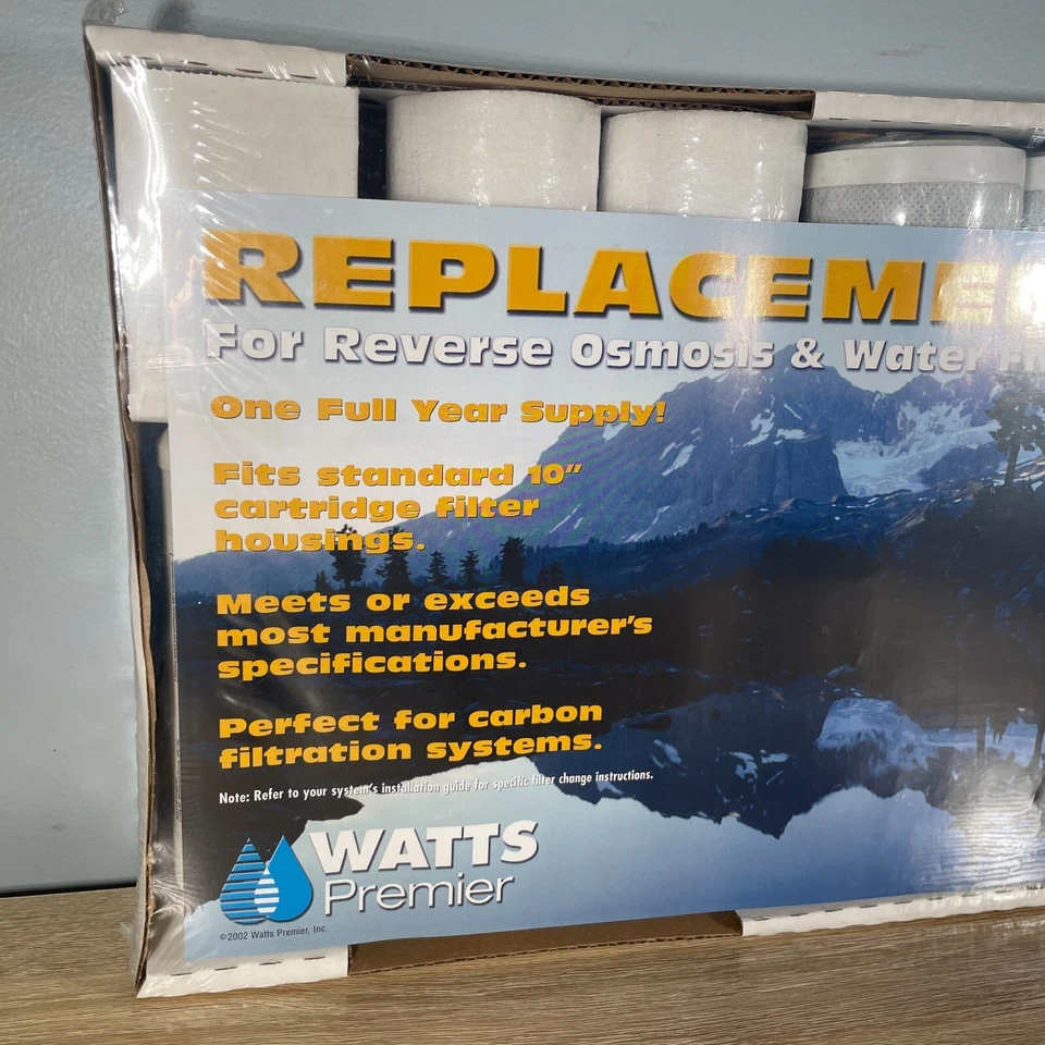 Watts Premier WPRL-23A Annual Pack Replacement Water Filter Kit Reverse Osmosis - Image 4 of 4