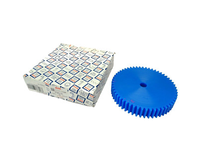 KHK Gears PSA2-55 Hubless Nylon Spur Gear, 55 Tooth 12mm Bore, 20 Deg. Pressure
