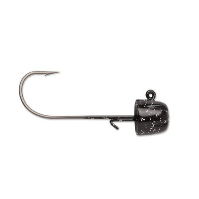 VMC, Finesse Half Moon Jig, 3/32 oz, Black, Package of 4, FHMJ332-BK
