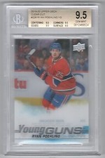 2019-20 Upper Deck Clear Cut #226 Ryan Poehling Rookie Young Guns BGS 9.5