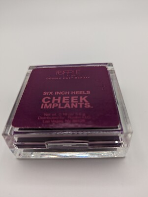 Purple Lab Double Duty Beauty Cheek Implants Velvety Cream Blush 0.19 Oz/ 5.5 g