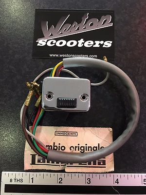 Lambretta J50 Light Switch Genuine Innocenti Nos Ebay