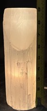 Selenite lamp lipstick shape 9 inches