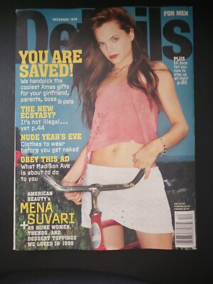 DETAILS magazine December 1999 Mena Suvari Dot Allison No Label  B22:899