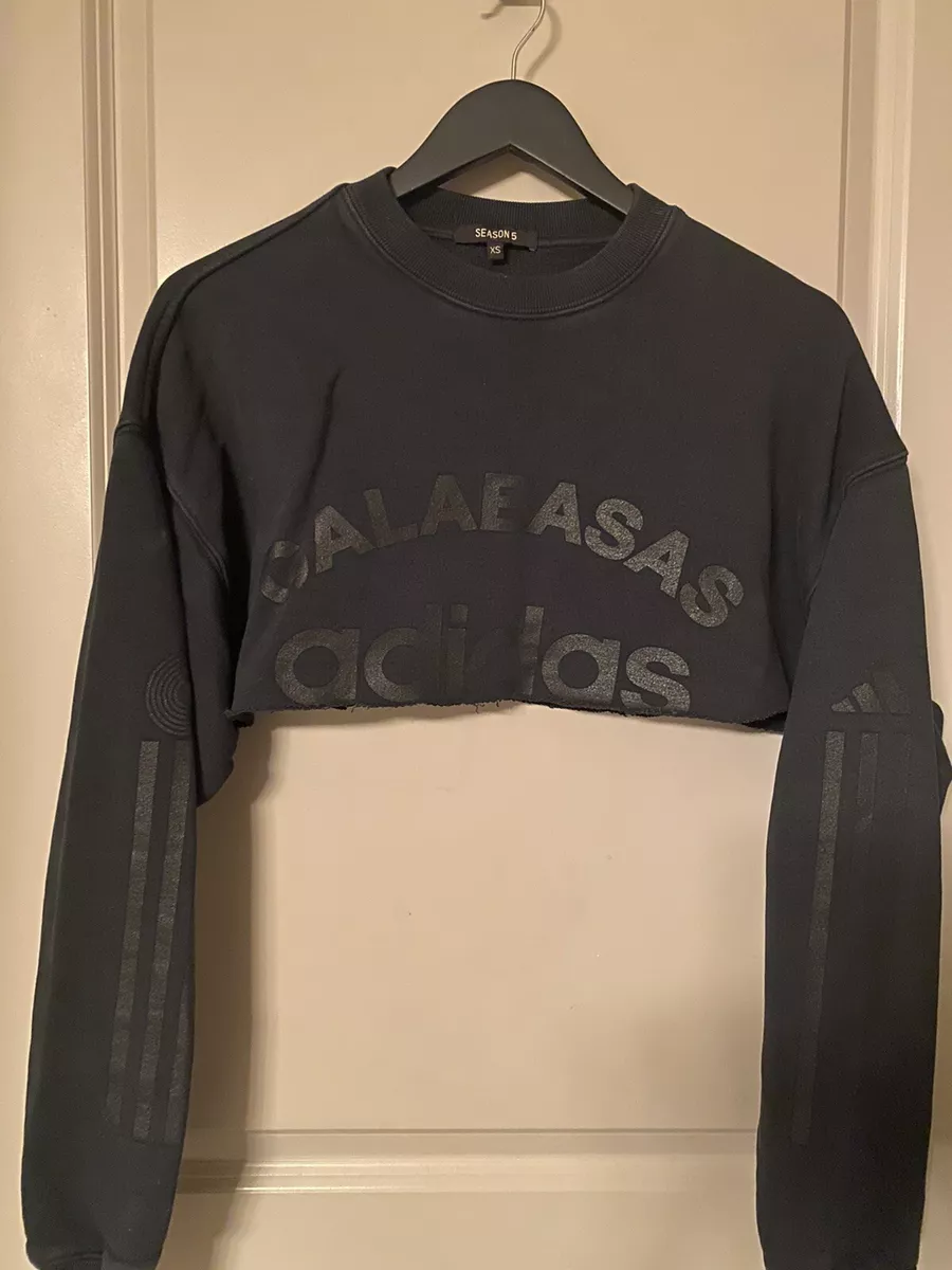 Yeezy Season 5 Calabasas Sweatshirt Pullover Crop XS (fits S/M) | eBay