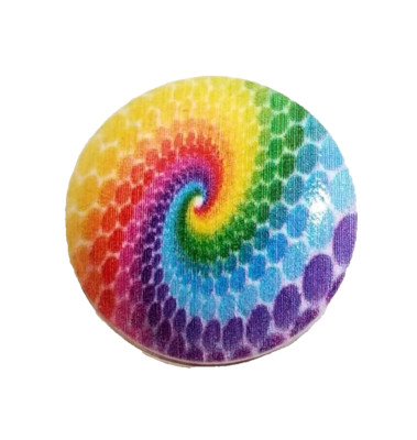 COLORFUL RAINBOW 18mm/20mm GINGER SNAP BUTTON POPPER  INTERCHANGEABLE JEWELRY