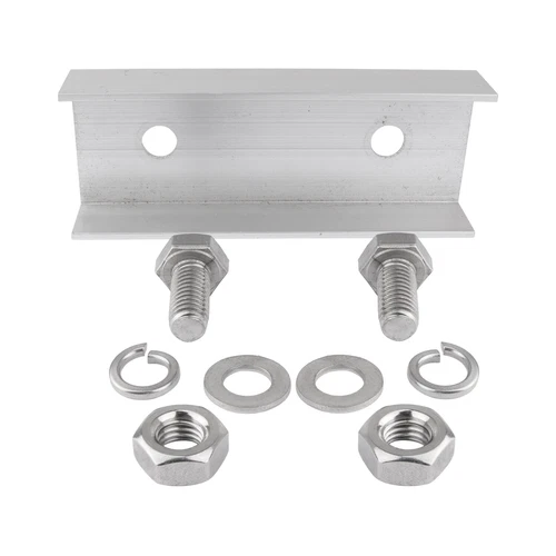 Alu Profilverbinder  für 40 x 40 mm Solar PV Schienenverbinder Streckenverbinder