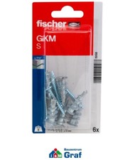 fischer Gipsfaserplatte/Gipskartondübel Metall GKM S mit Schraube, 6 St. #834070