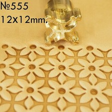 Leather Stamp Tools Stamps Stamping Carving Brass Tool Crafting Punch DIY 555