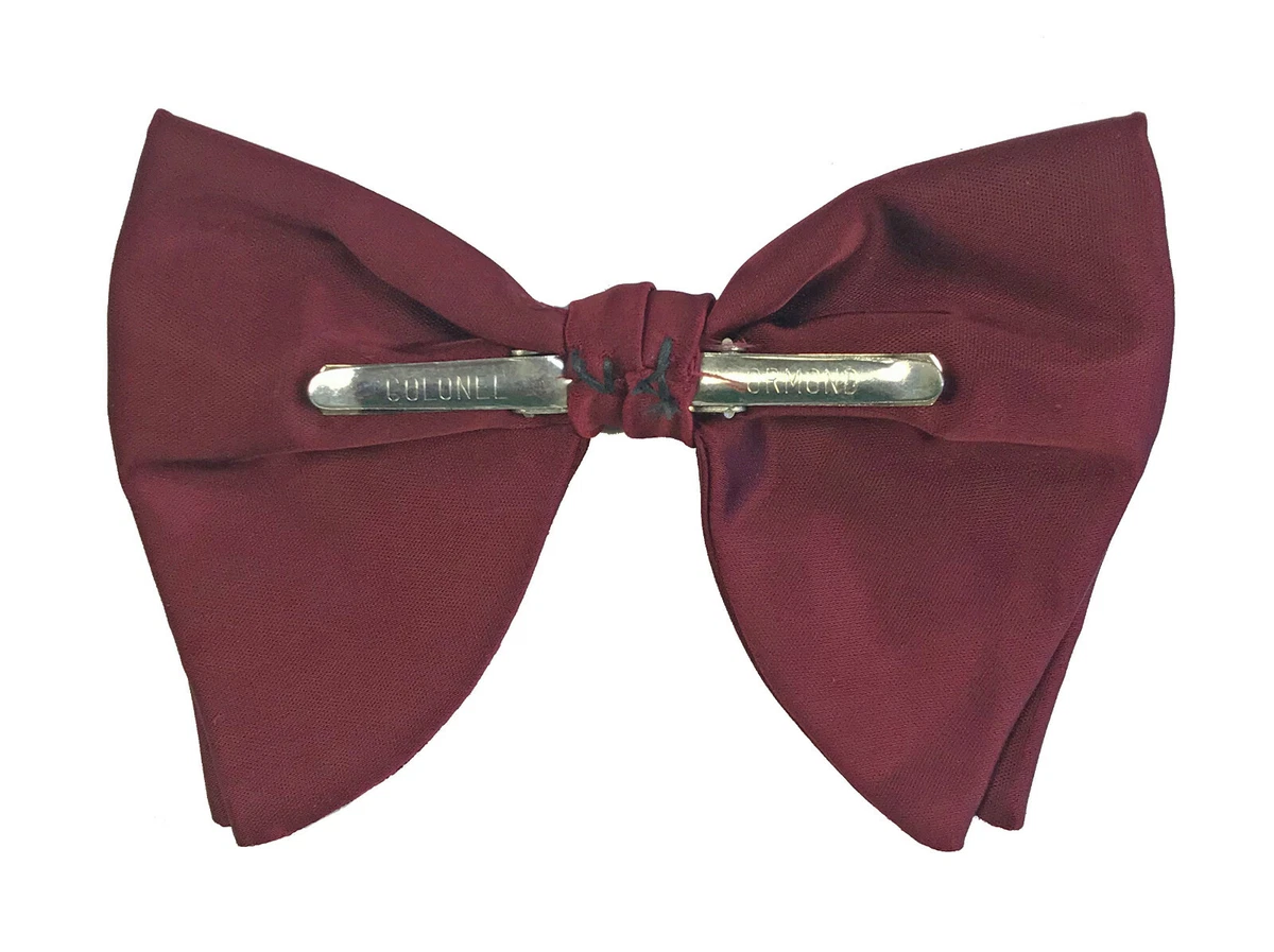 Maroon bow tie deals