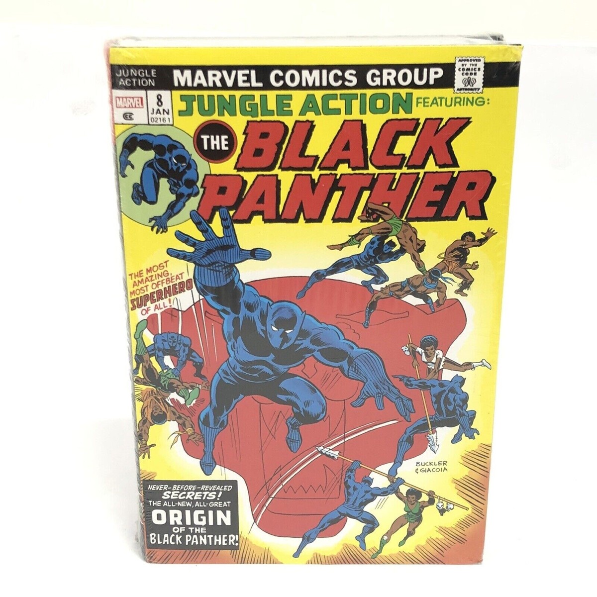 Black Panther Early Years Omnibus DM Cover New Marvel Comics HC