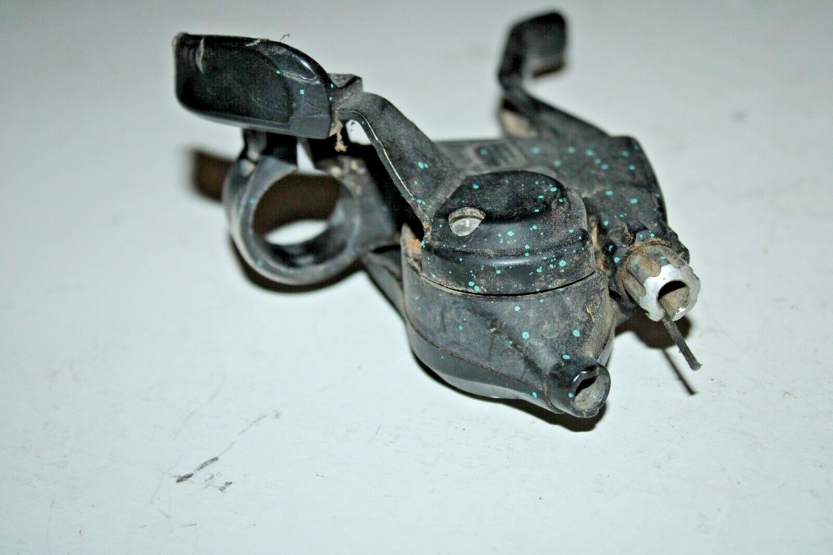 Set Comandi Shimano ST-EF51-L V-Brake 3x8 Velocità – Trigger Manopola Nera Usata - Foto 4