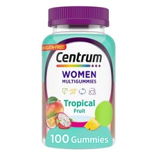 Centrum Women's Multivitamin Tropical Fruit Gummies 100ct