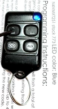 Keyless remote entry Micro N4VMXT251 CCTF405-23 car starter clicker control fob