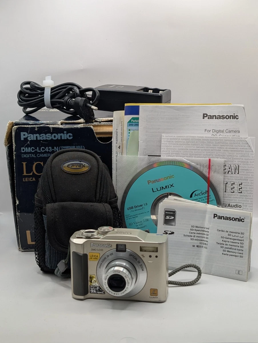 Panasonic LUMIX 3-9.9x Digital Cameras 3-4.9 MP Maximum Resolution