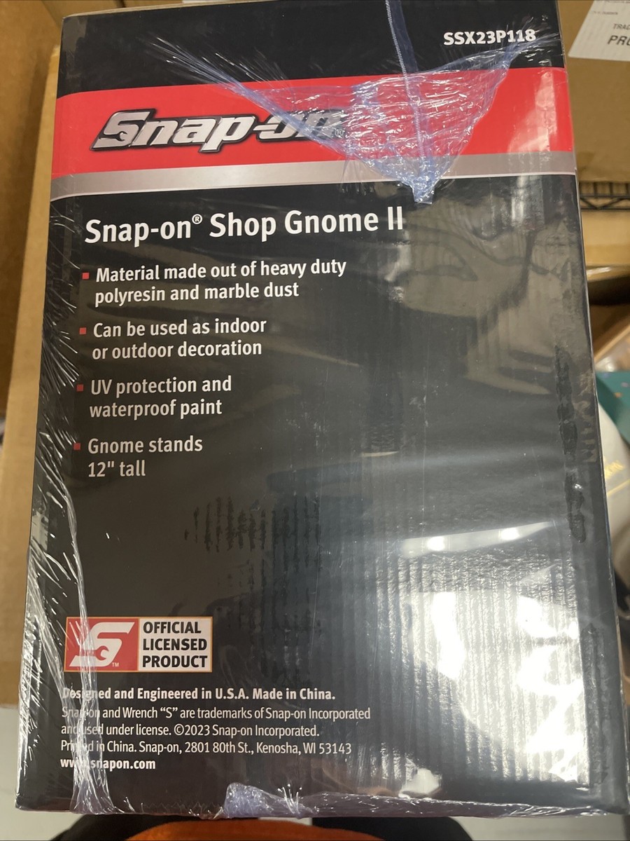 Snap On Tools Shop Gnome II SSX23P118 Collectible Sealed New in