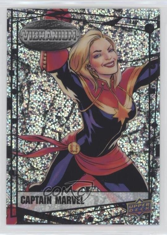 2015 Upper Deck Marvel Vibranium Raw Vibranium Captain Marvel #2 0kg8