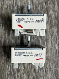 2x GE Hotpoint Range Radiant Burner Switch WB24T10145 191D5452P001 TESTED #3