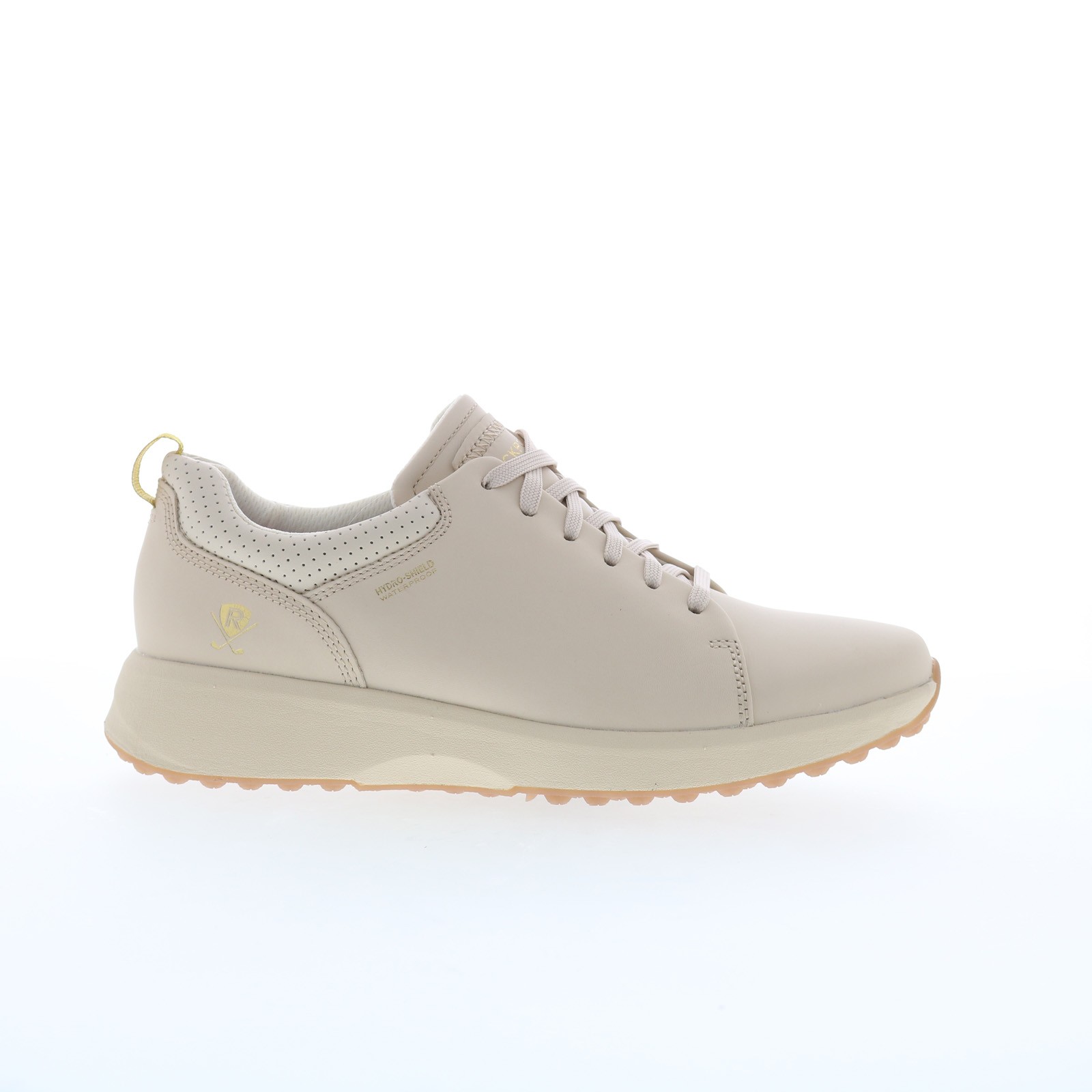 Rockport TruStride Golf Lace To Toe WP Womens Beige Wide Athletic Golf Shoes 6490₽