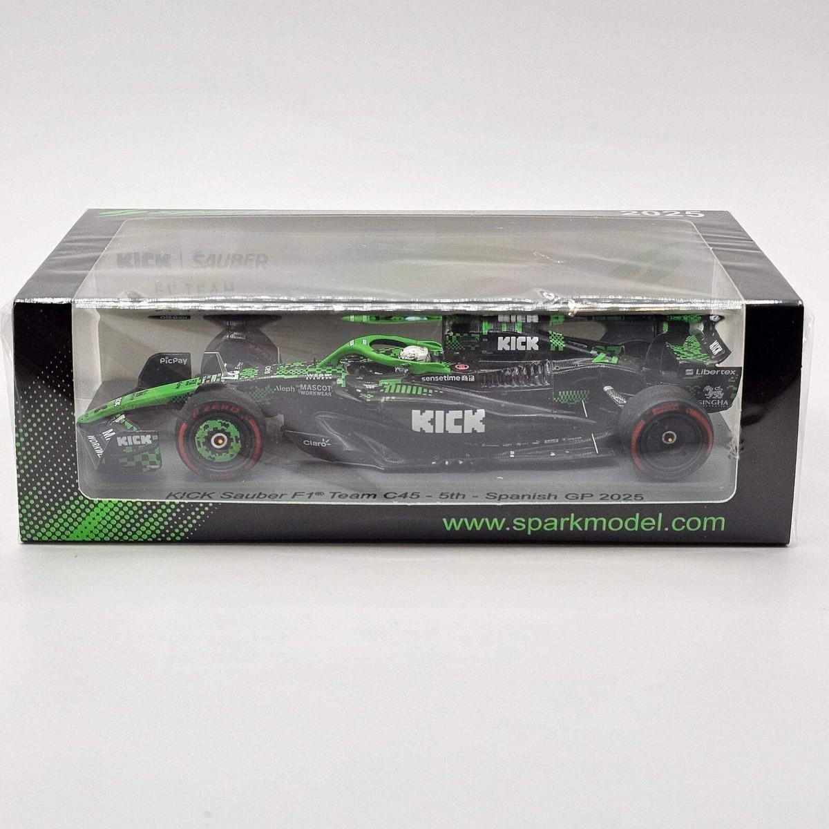 1:43rd Kick Sauber C45 Nico Hulkenberg #27 Spanish GP 2025 | eBay