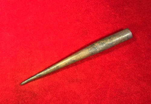 ORIG CIVIL WAR ERA COPPER LIGHTNING ROD CAP