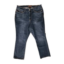 Judy Blue Denim Jeans Skinny Fit Capri Cotton Blend Stretch Size 20W