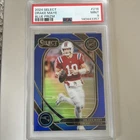 2024 Panini Select - Club Level Drake Maye #218 Blue Prizm /99 (RC)