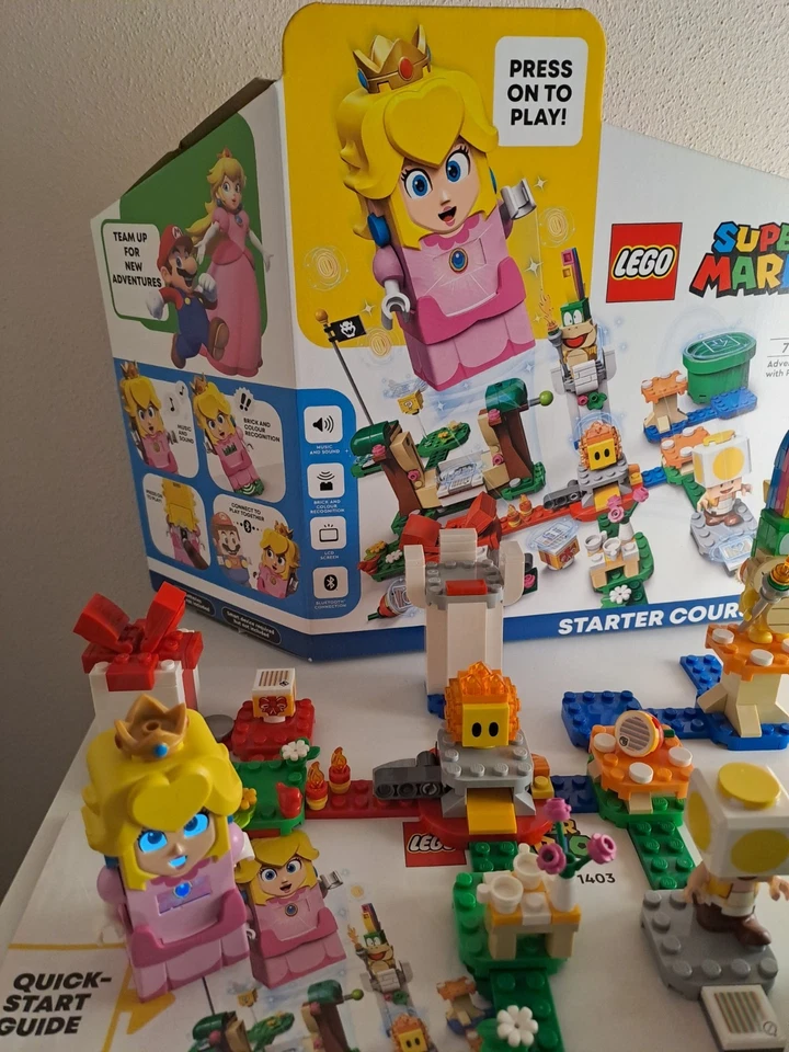 SET LEGO SUPER MARIO - AVVENTURE DI PEACH STARTER PACK - SET LEGO 71403 - Bild 2 von 4