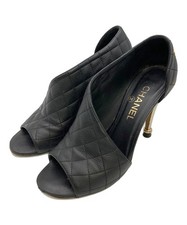 CHANEL Pumps G30500 EU37.5 US6.5 Black