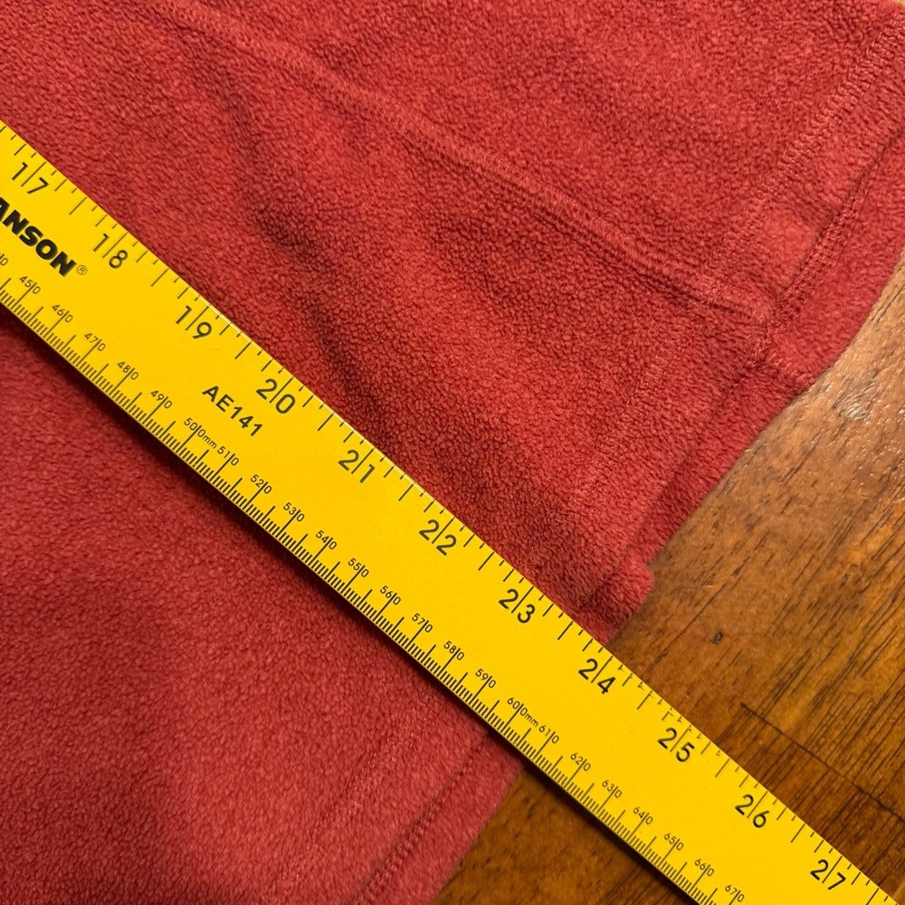 The North Face Women's Red quarter zip fleece Sweater size large thumbnail 6