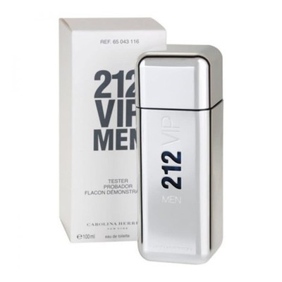 Carolina Herrera Men's 12 VIP  EDT Spray Tester 3.4 oz/ 100 ml