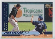 2008 Topps Stadium Club Blue Photographer's Proof 42/99 Justin Ruggiano #144 0a7