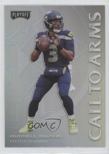 2020 Panini Playoff Call to Arms Silver Prizm Russell Wilson #CA-5 1v7
