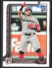 2025 Topps #167 Andres Chaparro Rainbow Foil