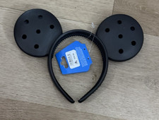 2026 Disney Parks Crocs Black Mickey Mouse Ear Ears Headband New