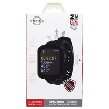 ITSKINS Spectrum // Combo Case for Apple Watch Series SE/6/5/4 44mm - Black
