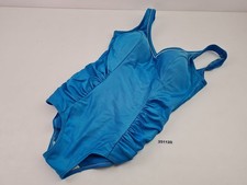 Vintage Damen Badeanzug / Schwimmanzug Blau figurformend Gr&ouml;&szlig;e 42 B-Cup #251120