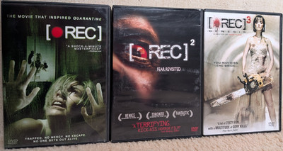 REC DVD TRILOGY - Rec 1 2 3 - Spanish Language Films that Inspired ''Quarantine''