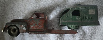 1950s Hubley Kiddie Toy Die Cast Toy Truck # 469 For Parts Or Repair 