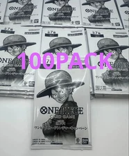One Piece Card Game 3rd Anniversary Treasure Campaign Pack 100 Packs Promo New