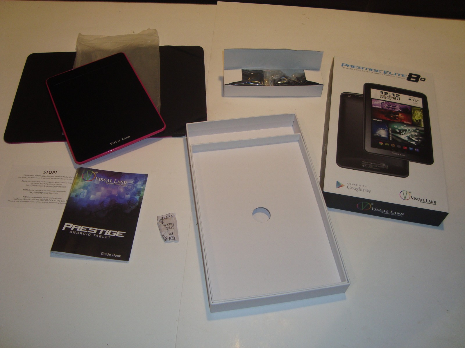 Brand New 30 Day Guarantee Prestige Elite 8 Android Tablet w