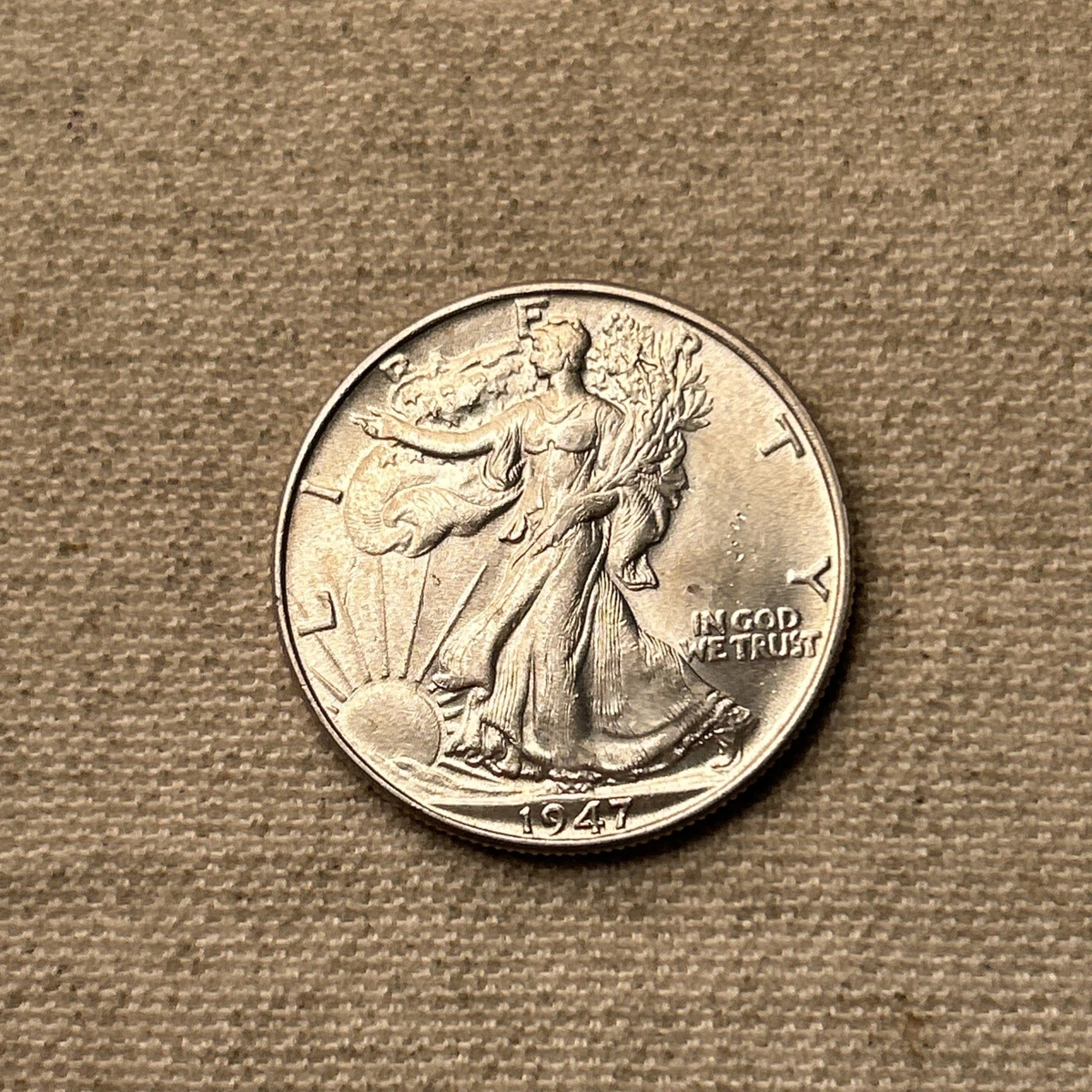 Silver 1947 Year Liberty Walking Half Dollars (1916-1947) for sale
