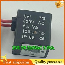 1Pcs For EVI 7/9 220VAC 5.5VA lead type Solenoid Valve Coil New