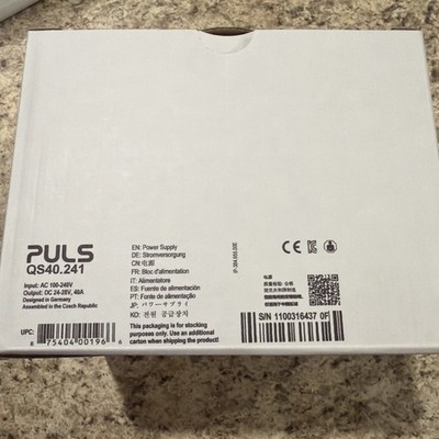 1PCS New PULS QS40.241 Power Supply